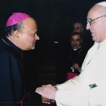 Bishop with Pope Francis 001