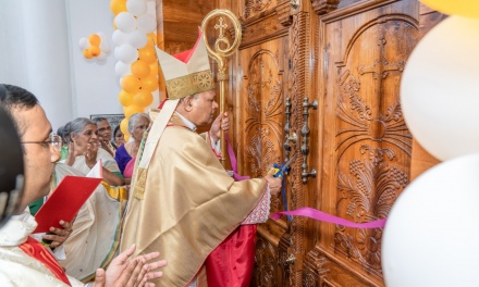 Blessing of the renovated St Patrick’s Church, Kallai
